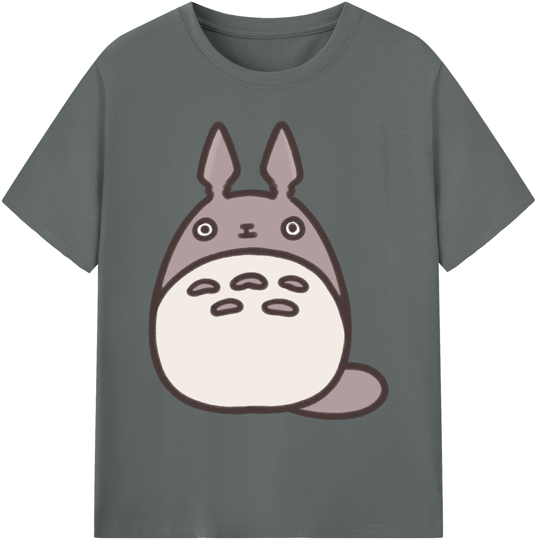 （画像用） となりのトトロ 草壁メイ 草壁サツキ My Neighbor Totoro Satsuki Kusakabe Mei Kusakabe 綿100％ メンズ半袖Tシャツ｜肌触りやわらか＆通気性